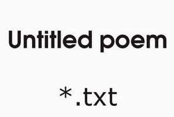 untitled poem